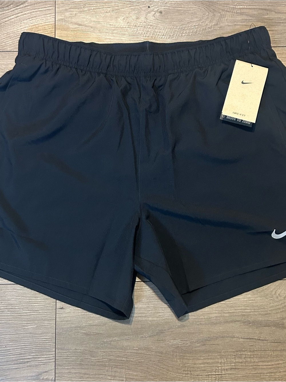 Nike Men’s Black Athletic Training Shorts with Swoosh